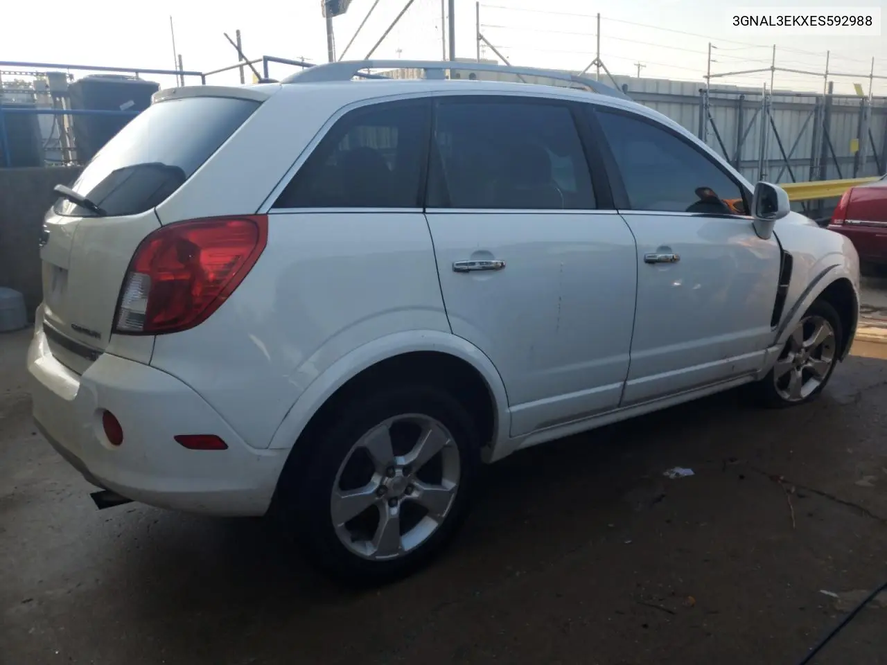 2014 Chevrolet Captiva Lt VIN: 3GNAL3EKXES592988 Lot: 62099265