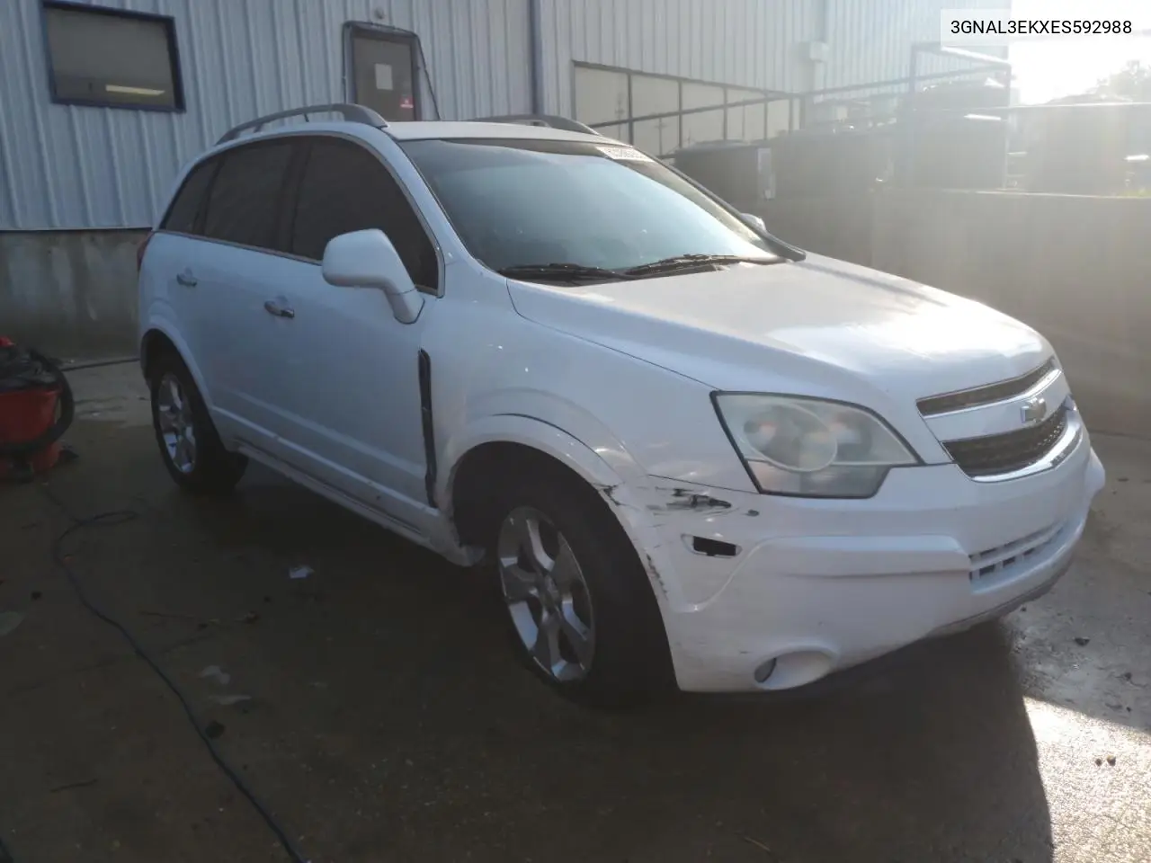 2014 Chevrolet Captiva Lt VIN: 3GNAL3EKXES592988 Lot: 62099265