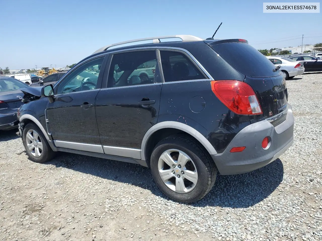 2014 Chevrolet Captiva Ls VIN: 3GNAL2EK1ES574678 Lot: 62187605