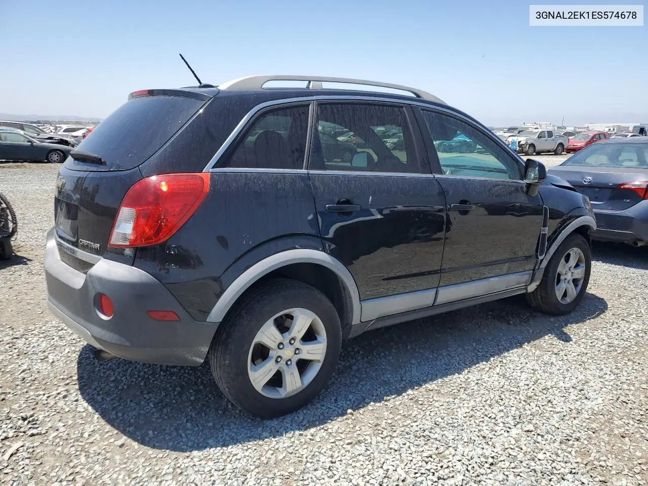 2014 Chevrolet Captiva Ls VIN: 3GNAL2EK1ES574678 Lot: 62187605