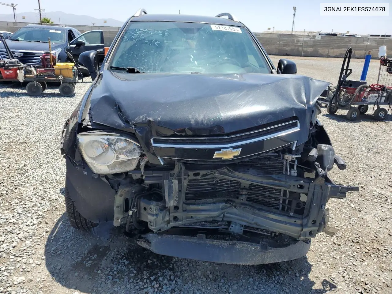 2014 Chevrolet Captiva Ls VIN: 3GNAL2EK1ES574678 Lot: 62187605