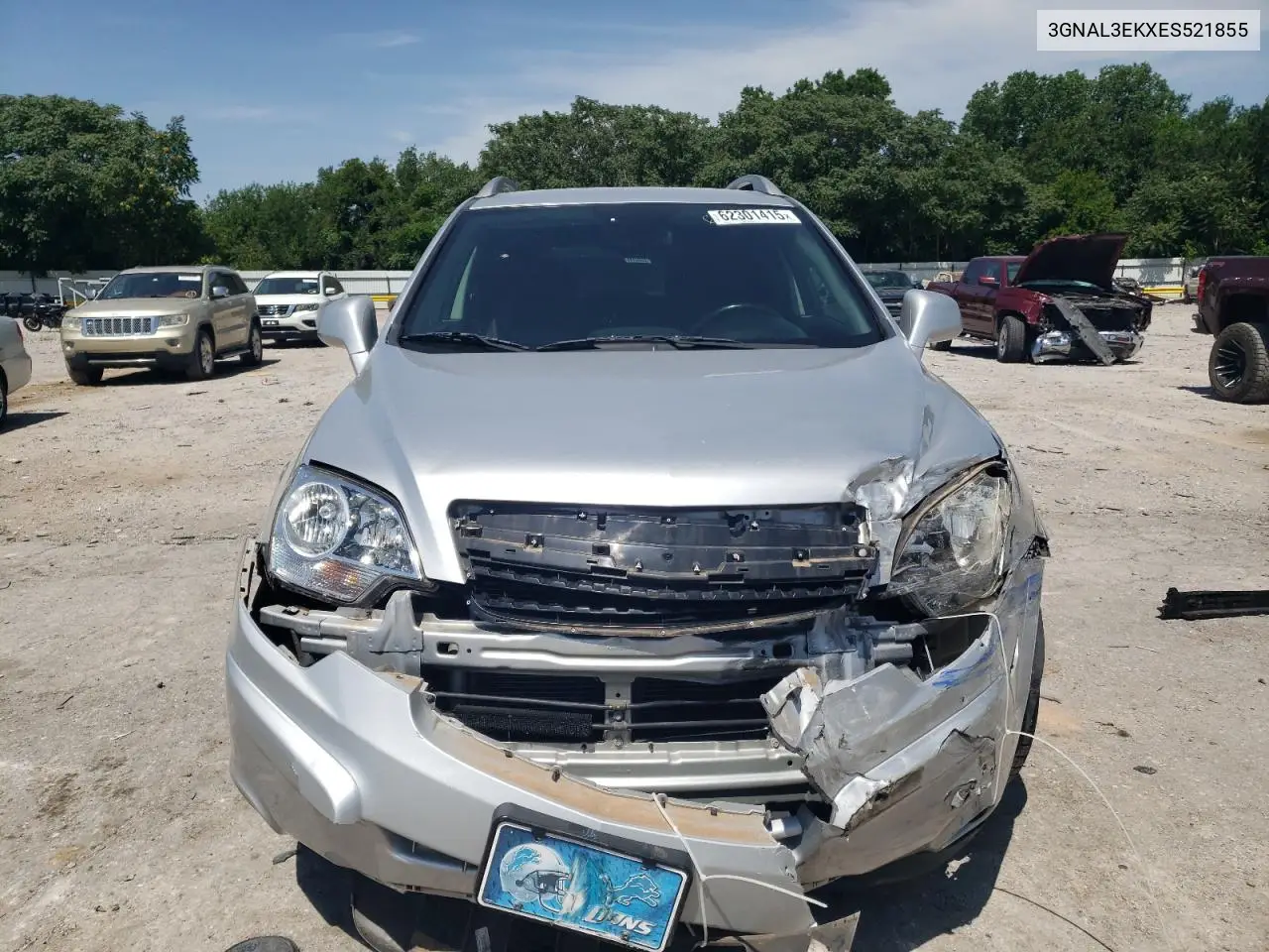 2014 Chevrolet Captiva Lt VIN: 3GNAL3EKXES521855 Lot: 62301415