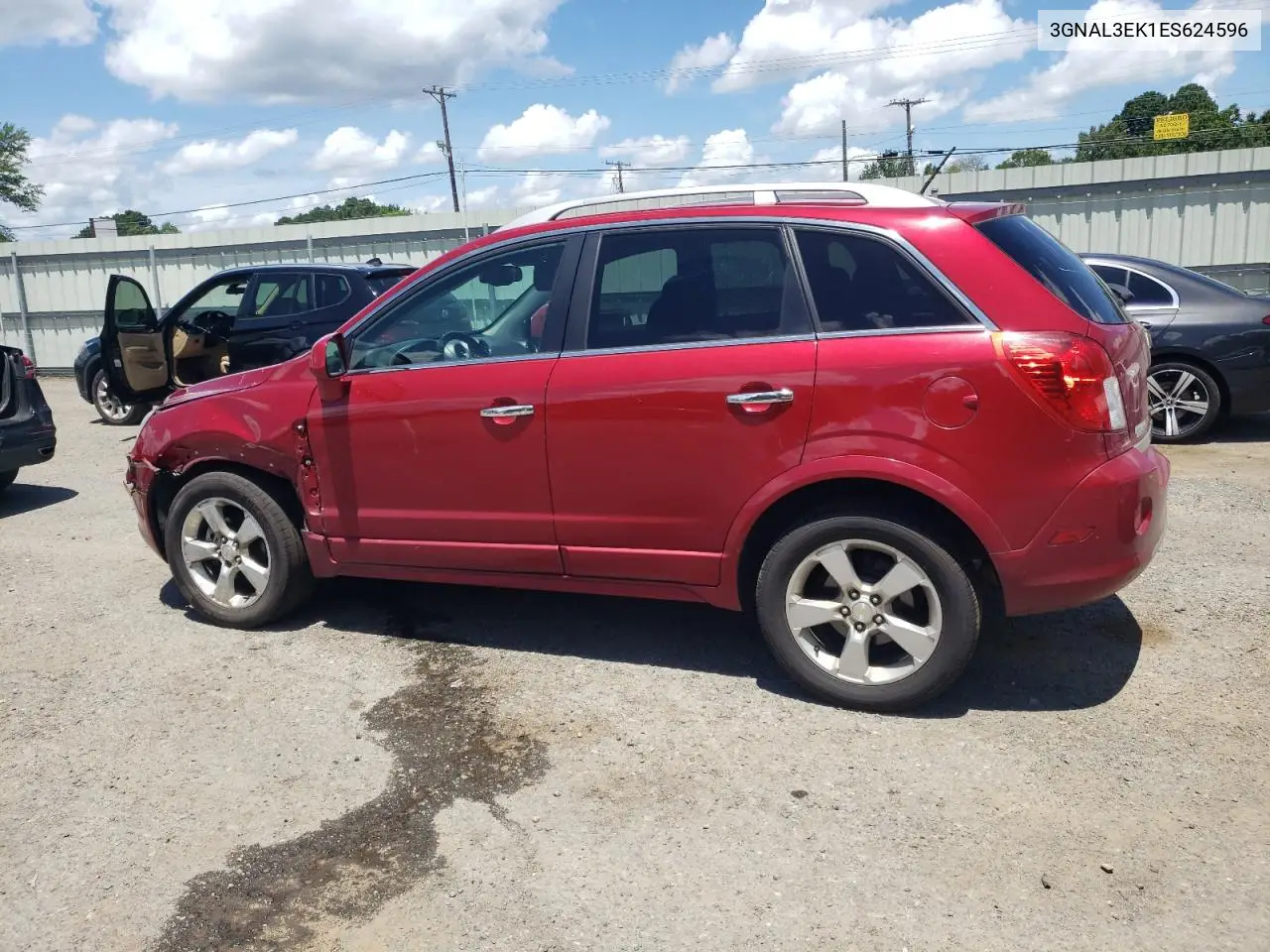 2014 Chevrolet Captiva Lt VIN: 3GNAL3EK1ES624596 Lot: 62476795
