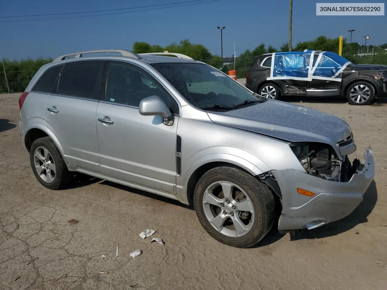 2014 Chevrolet Captiva Lt VIN: 3GNAL3EK7ES652290 Lot: 62532105
