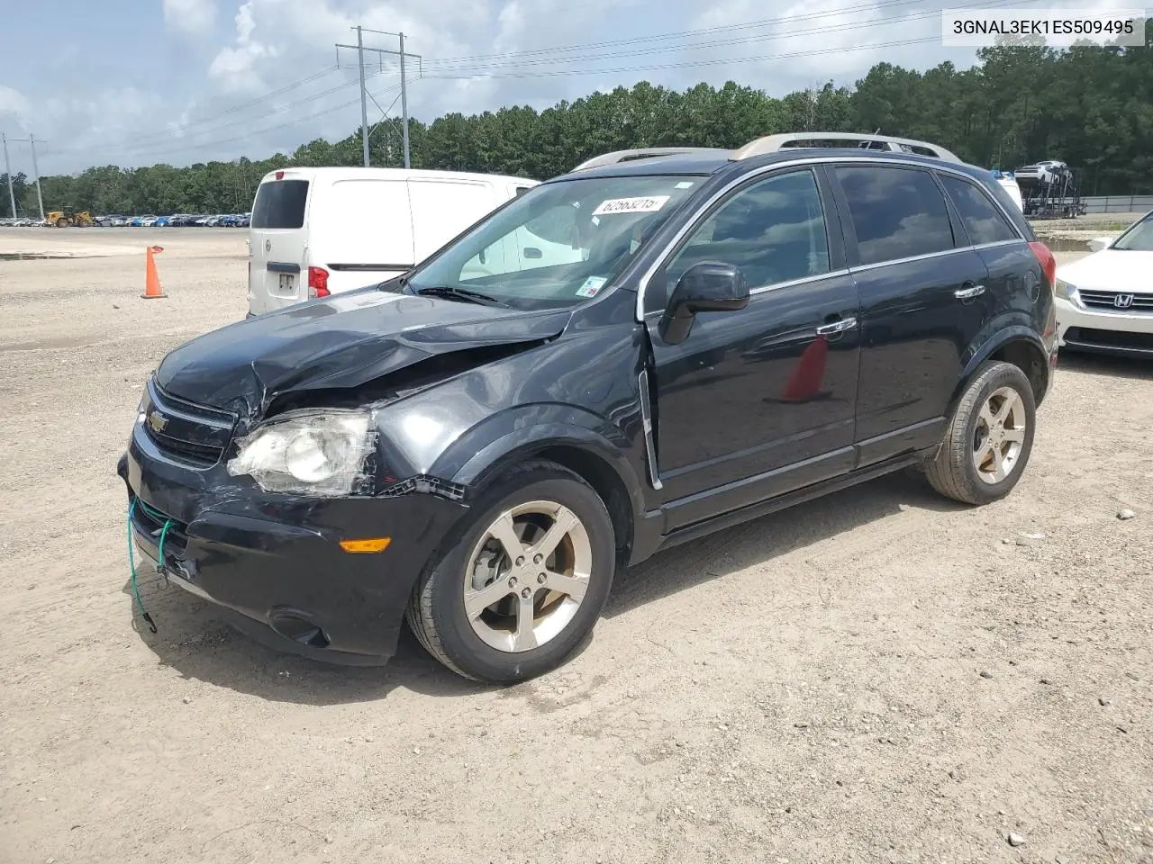 2014 Chevrolet Captiva Lt VIN: 3GNAL3EK1ES509495 Lot: 62563215
