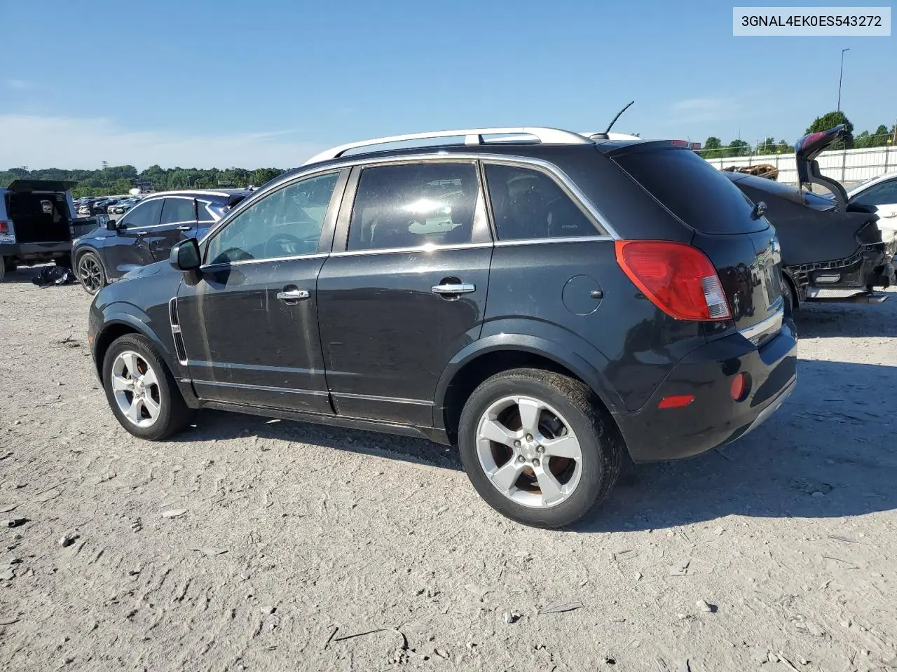 2014 Chevrolet Captiva Ltz VIN: 3GNAL4EK0ES543272 Lot: 62687445