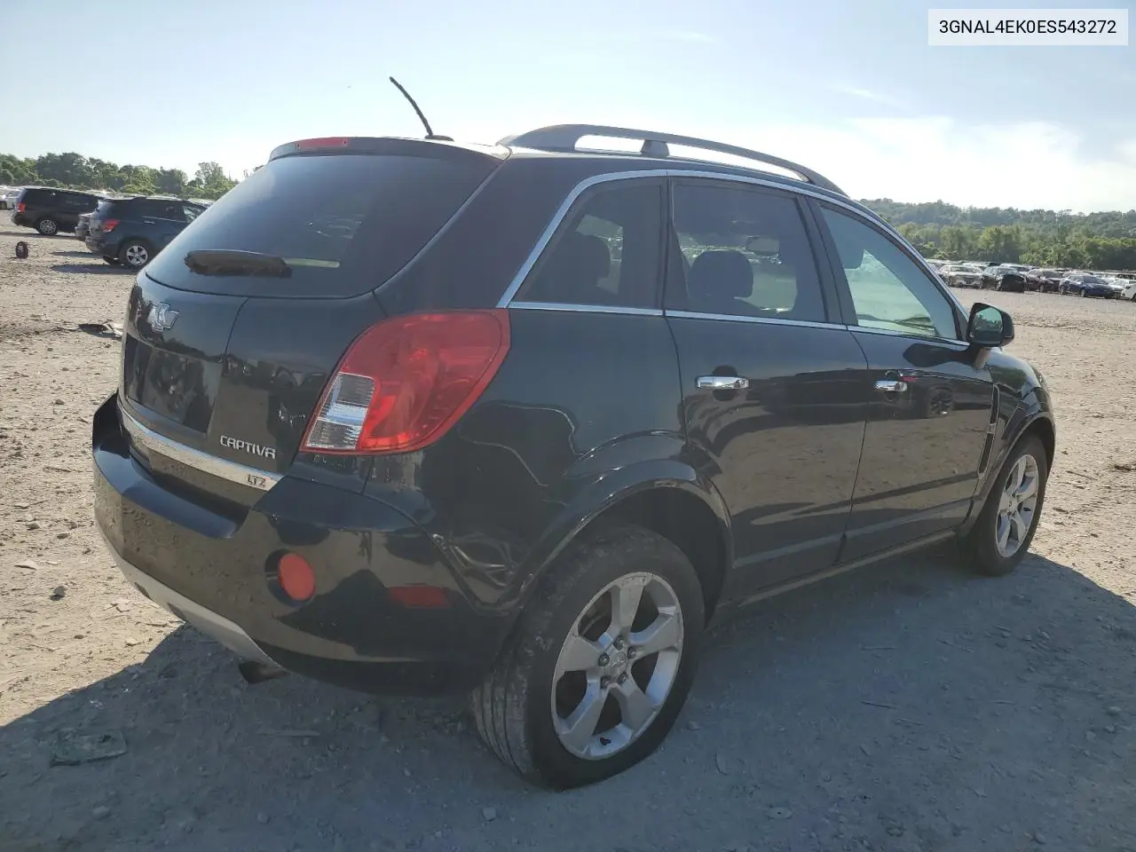 2014 Chevrolet Captiva Ltz VIN: 3GNAL4EK0ES543272 Lot: 62687445