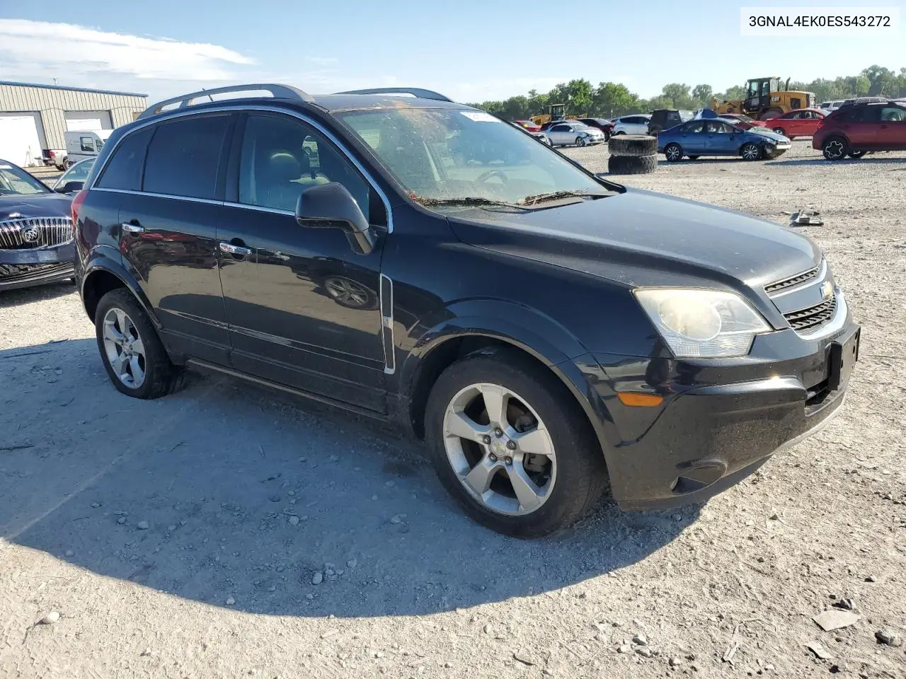 2014 Chevrolet Captiva Ltz VIN: 3GNAL4EK0ES543272 Lot: 62687445