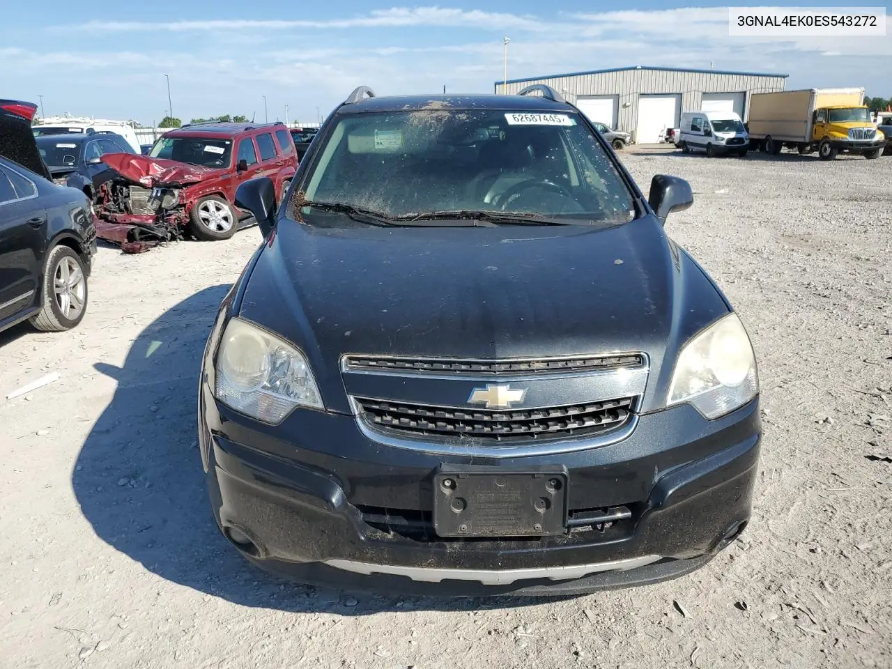 2014 Chevrolet Captiva Ltz VIN: 3GNAL4EK0ES543272 Lot: 62687445