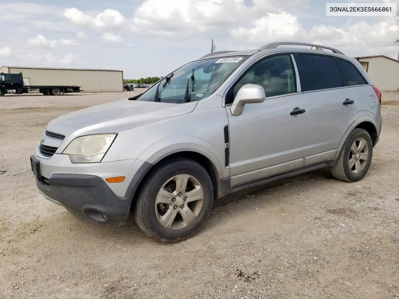 2014 Chevrolet Captiva Ls VIN: 3GNAL2EK3ES666861 Lot: 63022205
