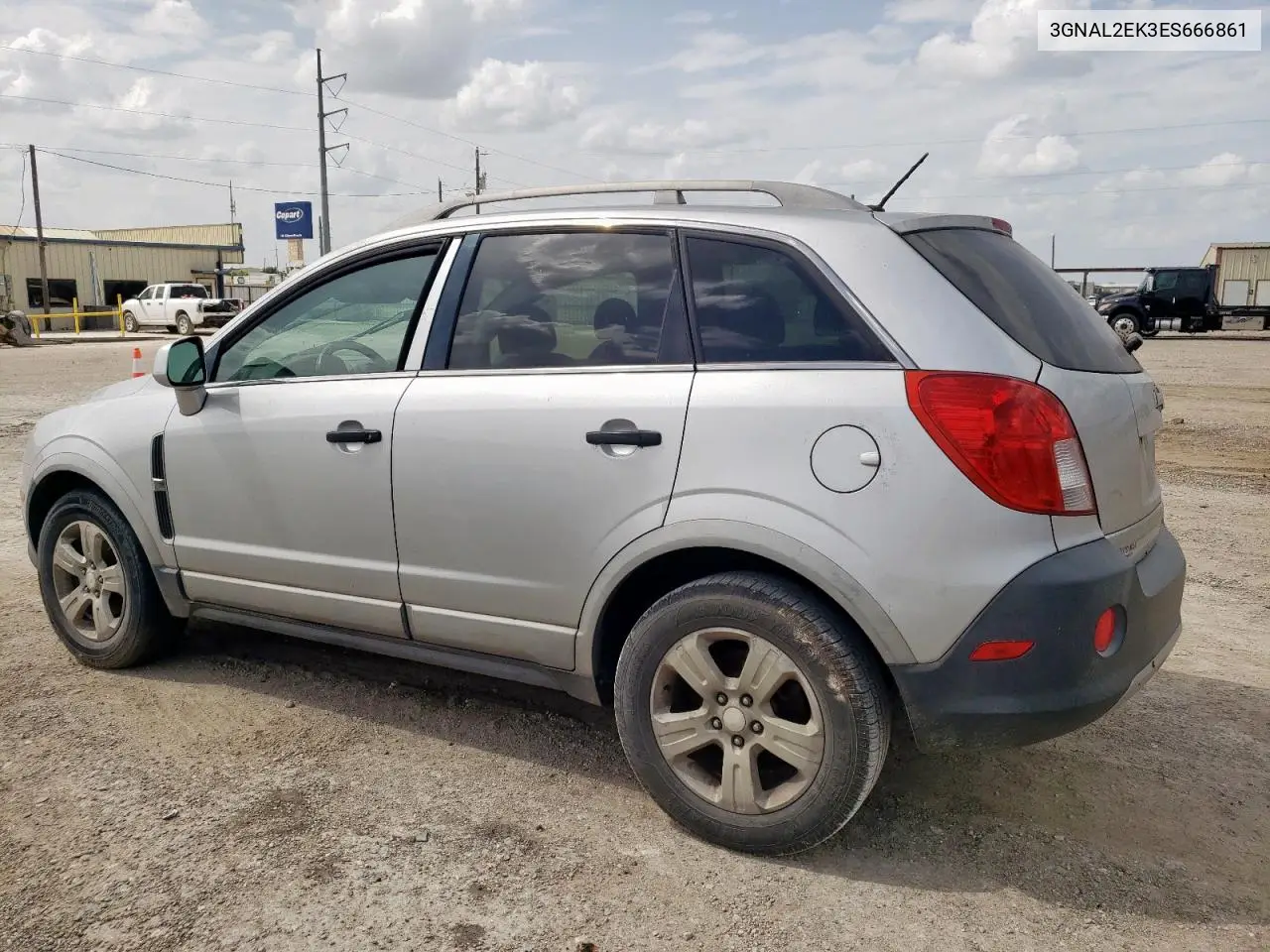 2014 Chevrolet Captiva Ls VIN: 3GNAL2EK3ES666861 Lot: 63022205