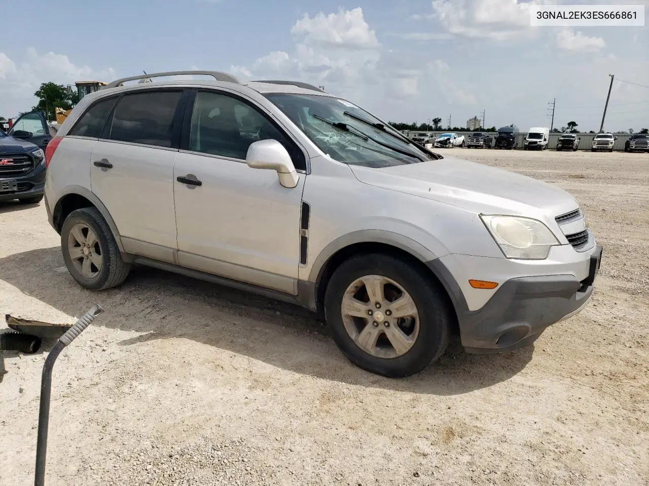2014 Chevrolet Captiva Ls VIN: 3GNAL2EK3ES666861 Lot: 63022205