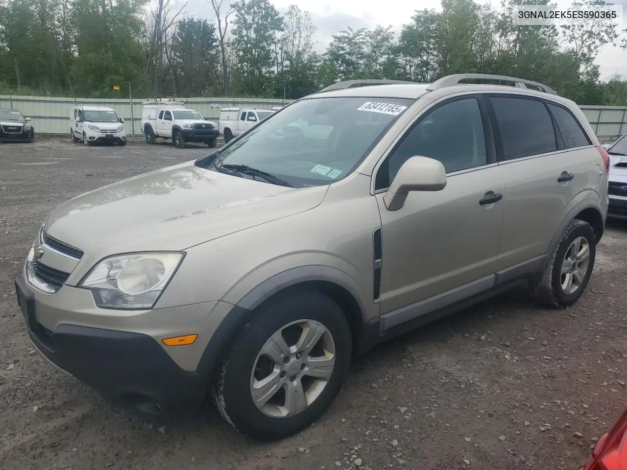2014 Chevrolet Captiva Ls VIN: 3GNAL2EK5ES590365 Lot: 63412165