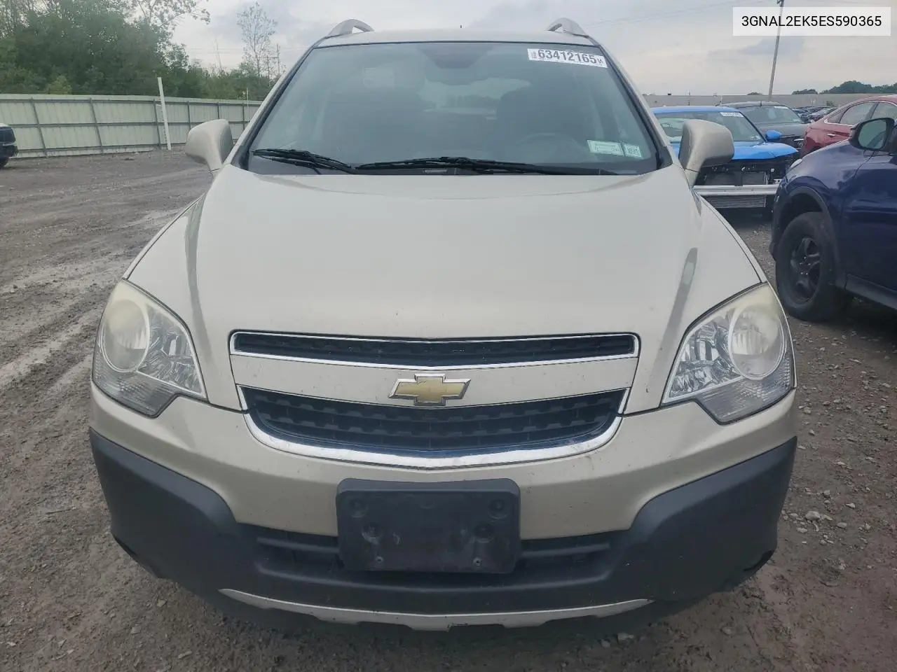 2014 Chevrolet Captiva Ls VIN: 3GNAL2EK5ES590365 Lot: 63412165