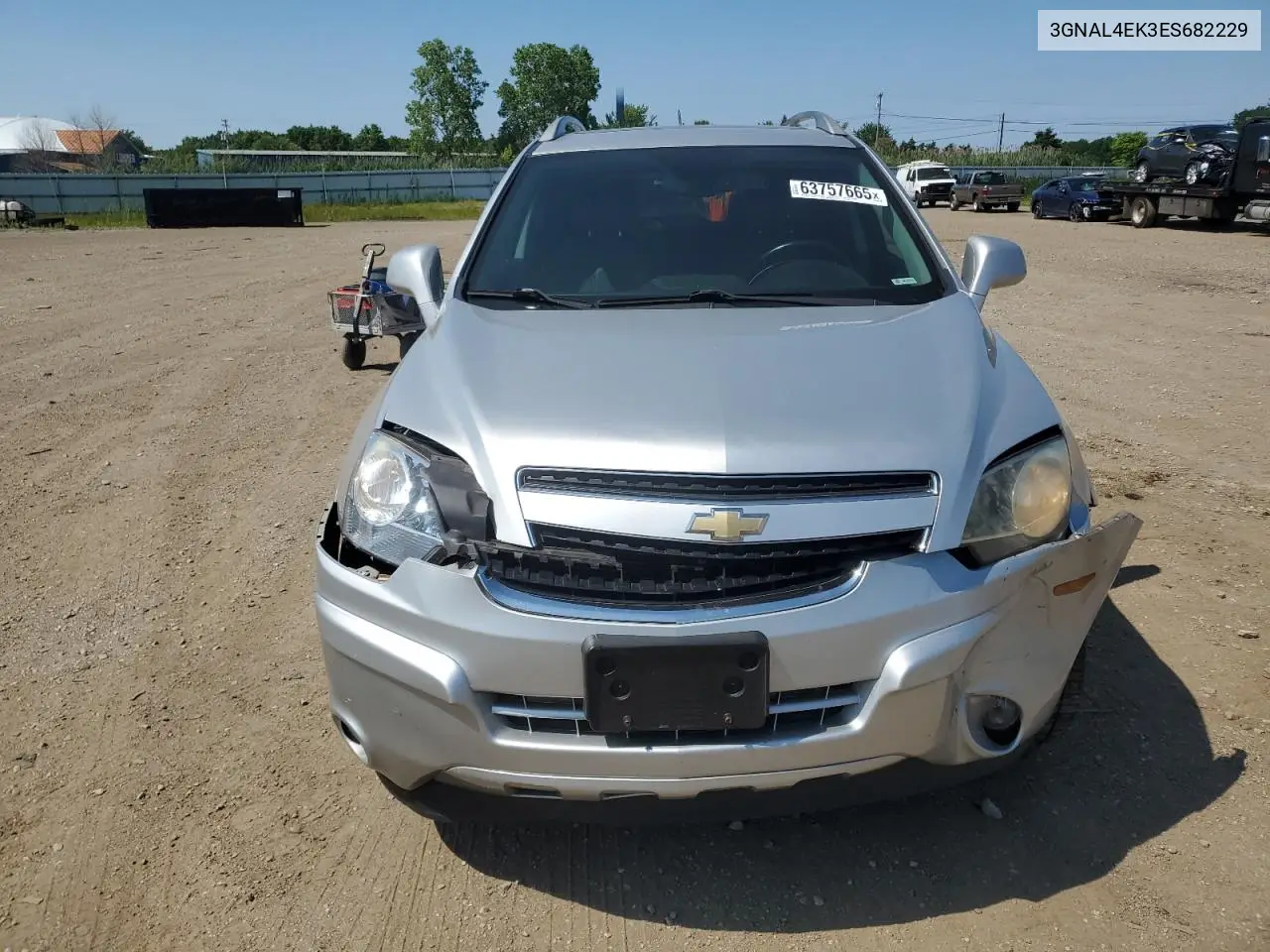 2014 Chevrolet Captiva Ltz VIN: 3GNAL4EK3ES682229 Lot: 63757665
