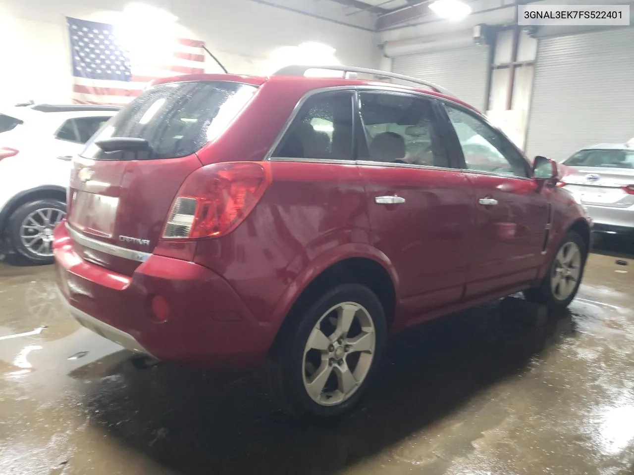 2015 Chevrolet Captiva Lt VIN: 3GNAL3EK7FS522401 Lot: 43321705