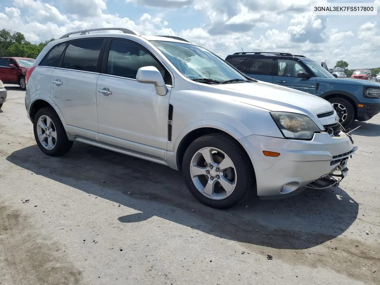 2015 Chevrolet Captiva Lt VIN: 3GNAL3EK7FS517800 Lot: 60931915