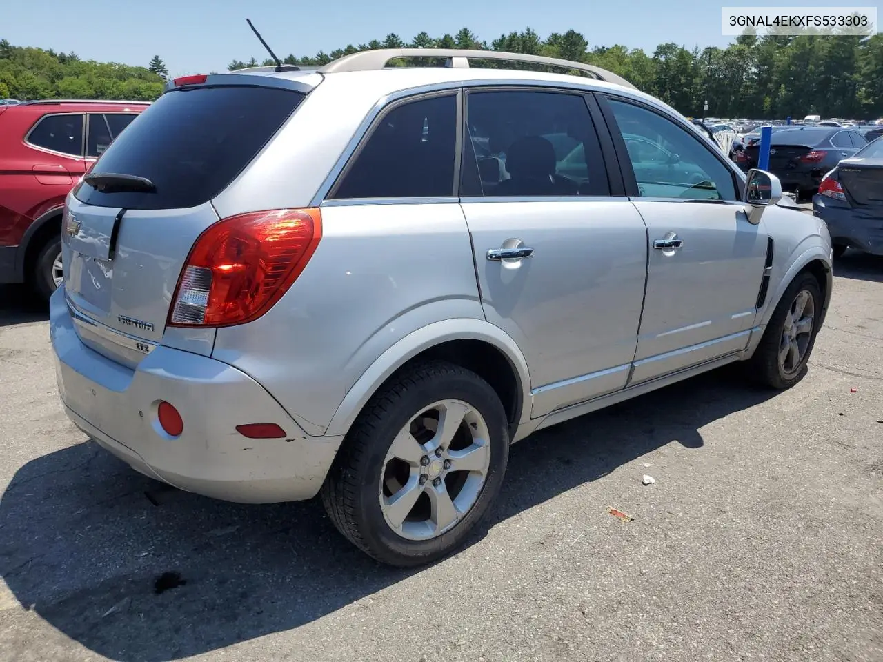2015 Chevrolet Captiva Ltz VIN: 3GNAL4EKXFS533303 Lot: 61467175