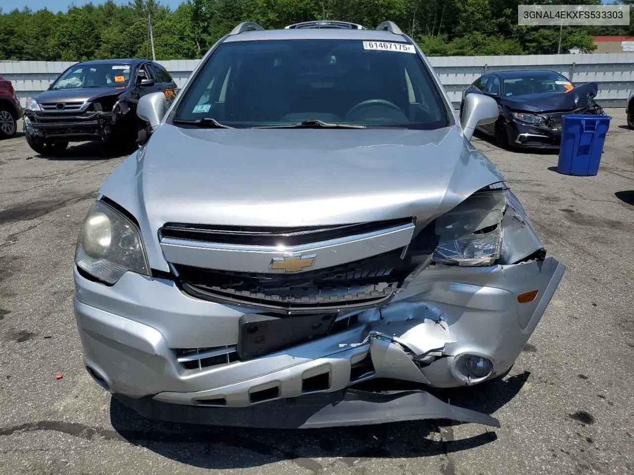 2015 Chevrolet Captiva Ltz VIN: 3GNAL4EKXFS533303 Lot: 61467175