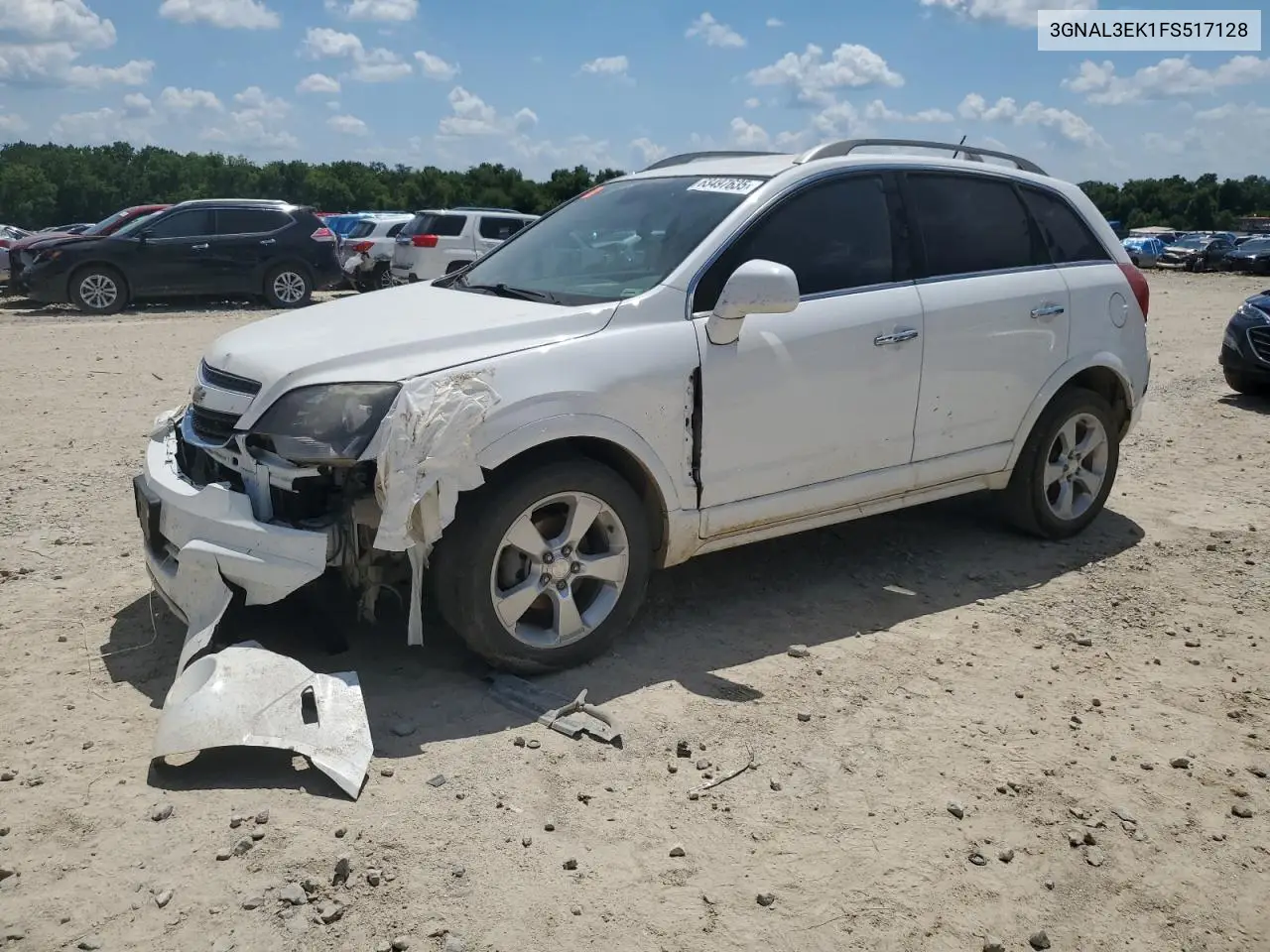 2015 Chevrolet Captiva Lt VIN: 3GNAL3EK1FS517128 Lot: 63497635