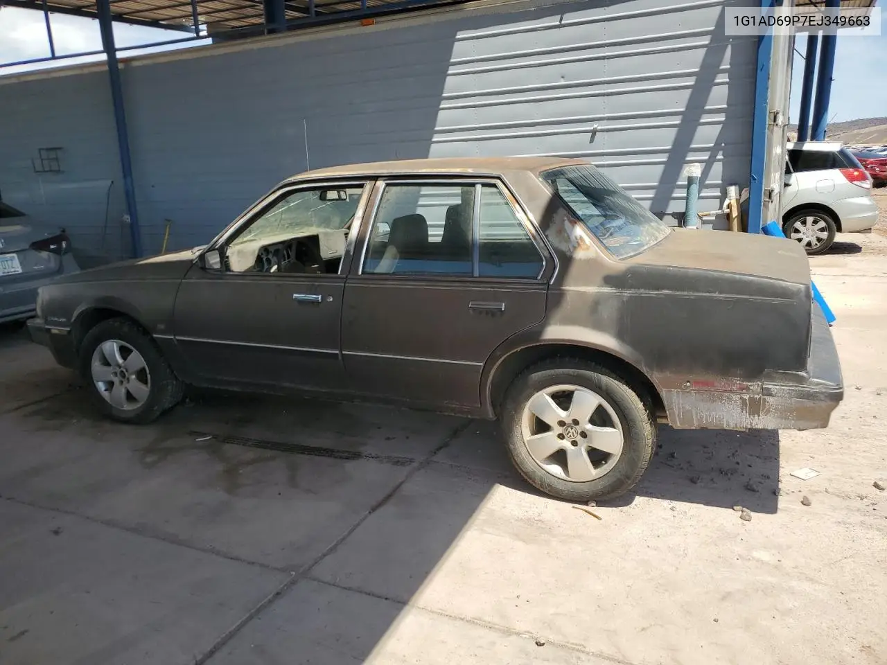 1984 Chevrolet Cavalier Cs VIN: 1G1AD69P7EJ349663 Lot: 55433795