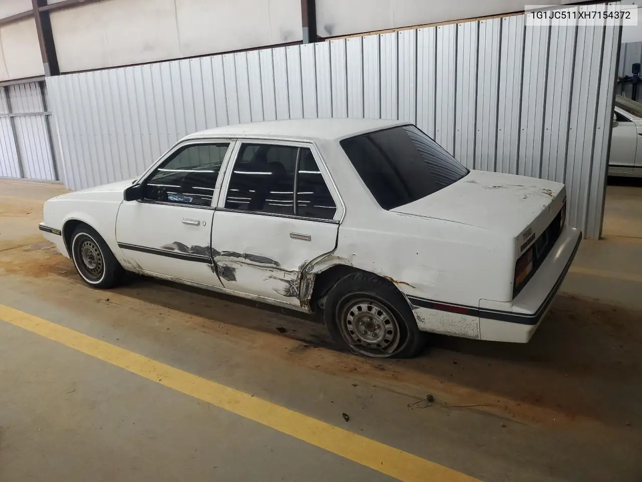 1987 Chevrolet Cavalier VIN: 1G1JC511XH7154372 Lot: 62254405