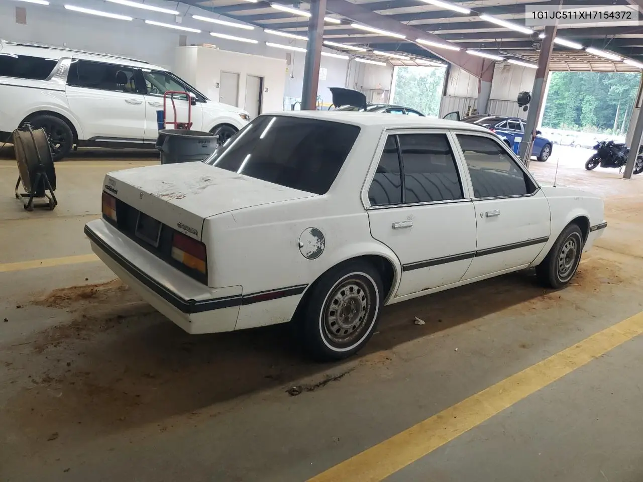 1987 Chevrolet Cavalier VIN: 1G1JC511XH7154372 Lot: 62254405
