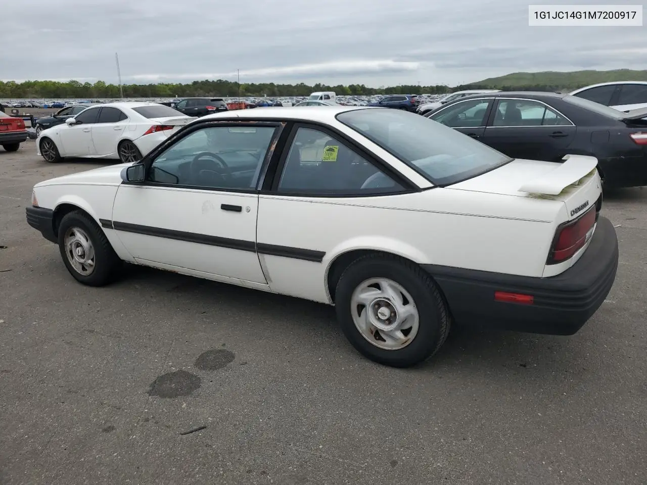 1991 Chevrolet Cavalier Vl VIN: 1G1JC14G1M7200917 Lot: 56523535