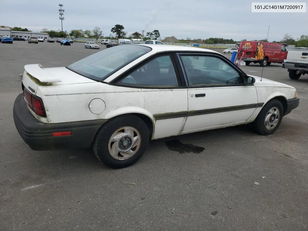 1991 Chevrolet Cavalier Vl VIN: 1G1JC14G1M7200917 Lot: 56523535