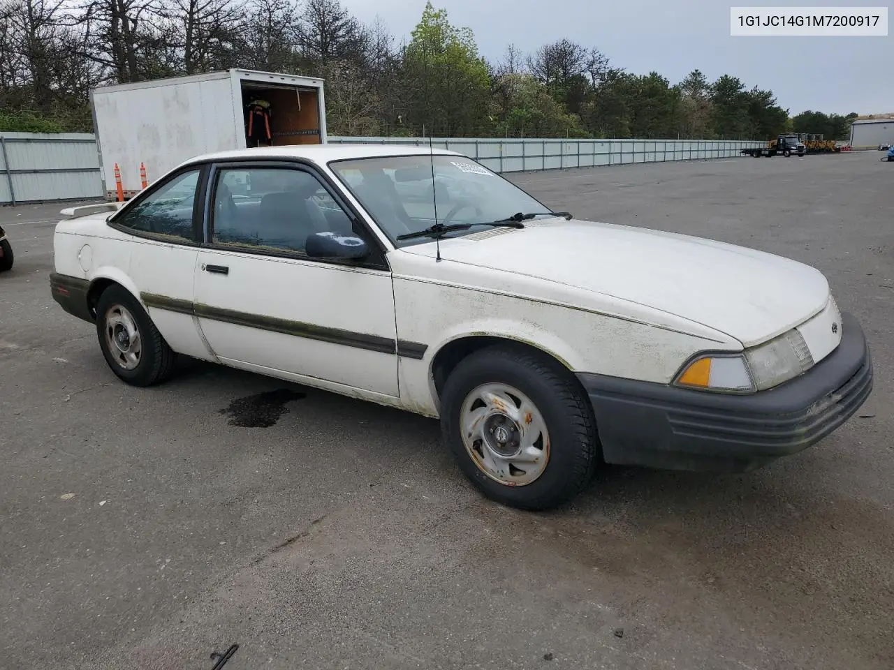 1991 Chevrolet Cavalier Vl VIN: 1G1JC14G1M7200917 Lot: 56523535