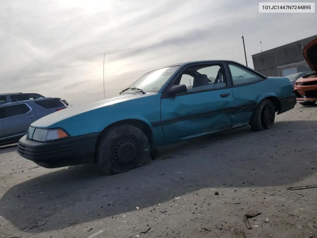 1992 Chevrolet Cavalier Vl VIN: 1G1JC1447N7244895 Lot: 47286375