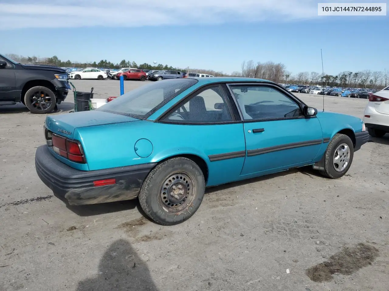 1992 Chevrolet Cavalier Vl VIN: 1G1JC1447N7244895 Lot: 47286375