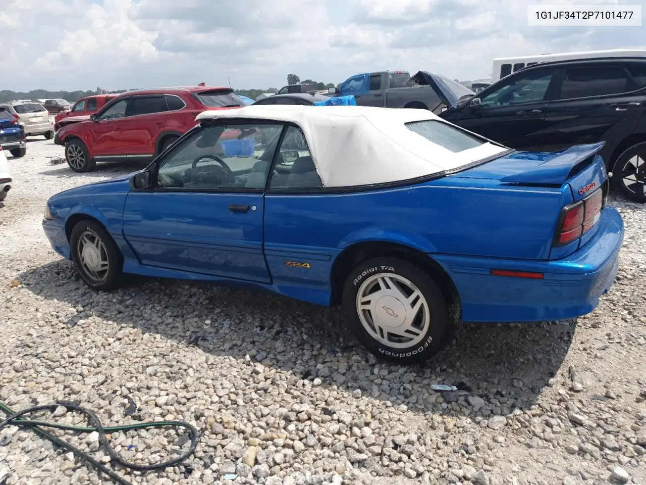 1993 Chevrolet Cavalier Z24 VIN: 1G1JF34T2P7101477 Lot: 64758905