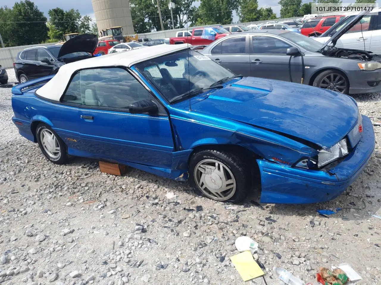 1993 Chevrolet Cavalier Z24 VIN: 1G1JF34T2P7101477 Lot: 64758905
