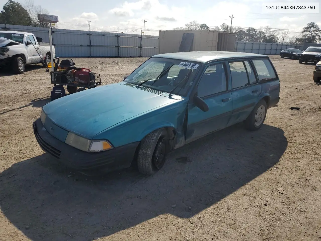 1994 Chevrolet Cavalier VIN: 1G1JC844XR7343760 Lot: 62942795