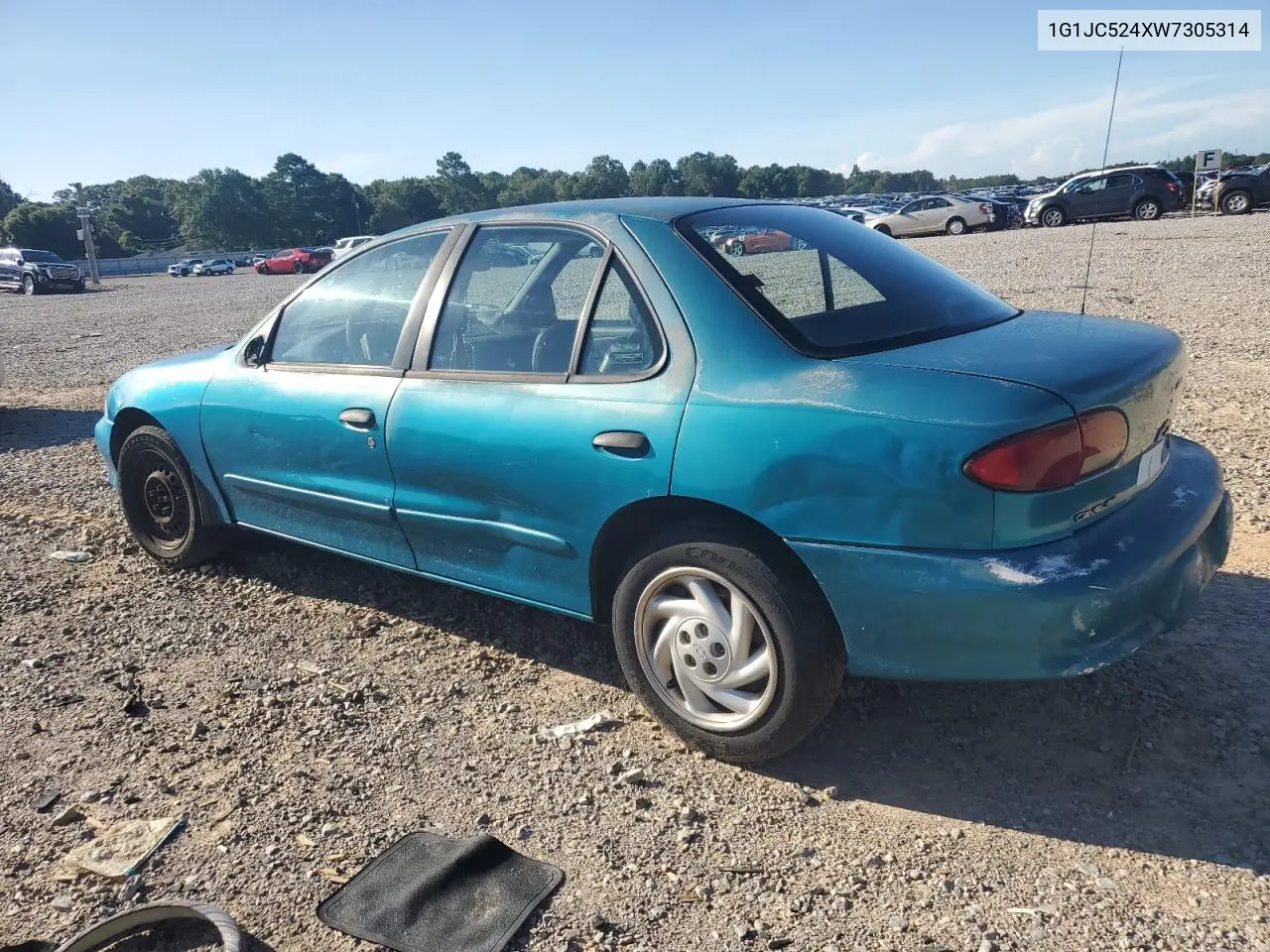 1998 Chevrolet Cavalier VIN: 1G1JC524XW7305314 Lot: 64360485