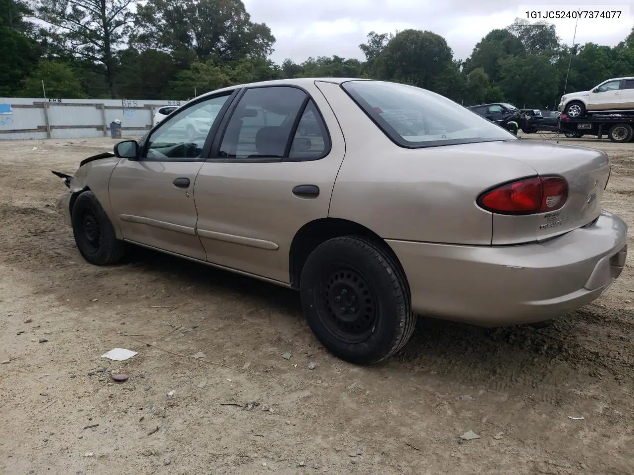 2000 Chevrolet Cavalier VIN: 1G1JC5240Y7374077 Lot: 61360025