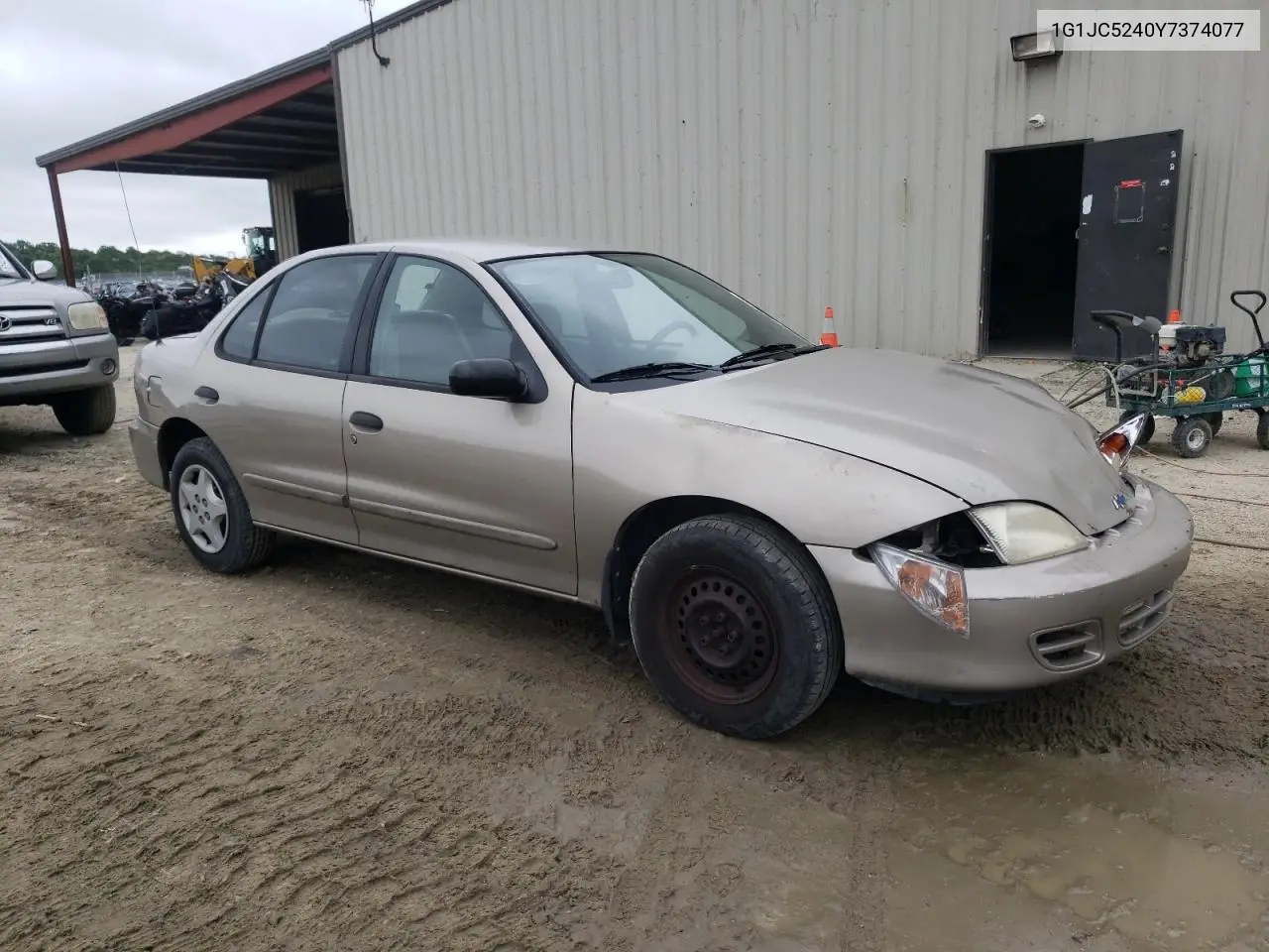 2000 Chevrolet Cavalier VIN: 1G1JC5240Y7374077 Lot: 61360025