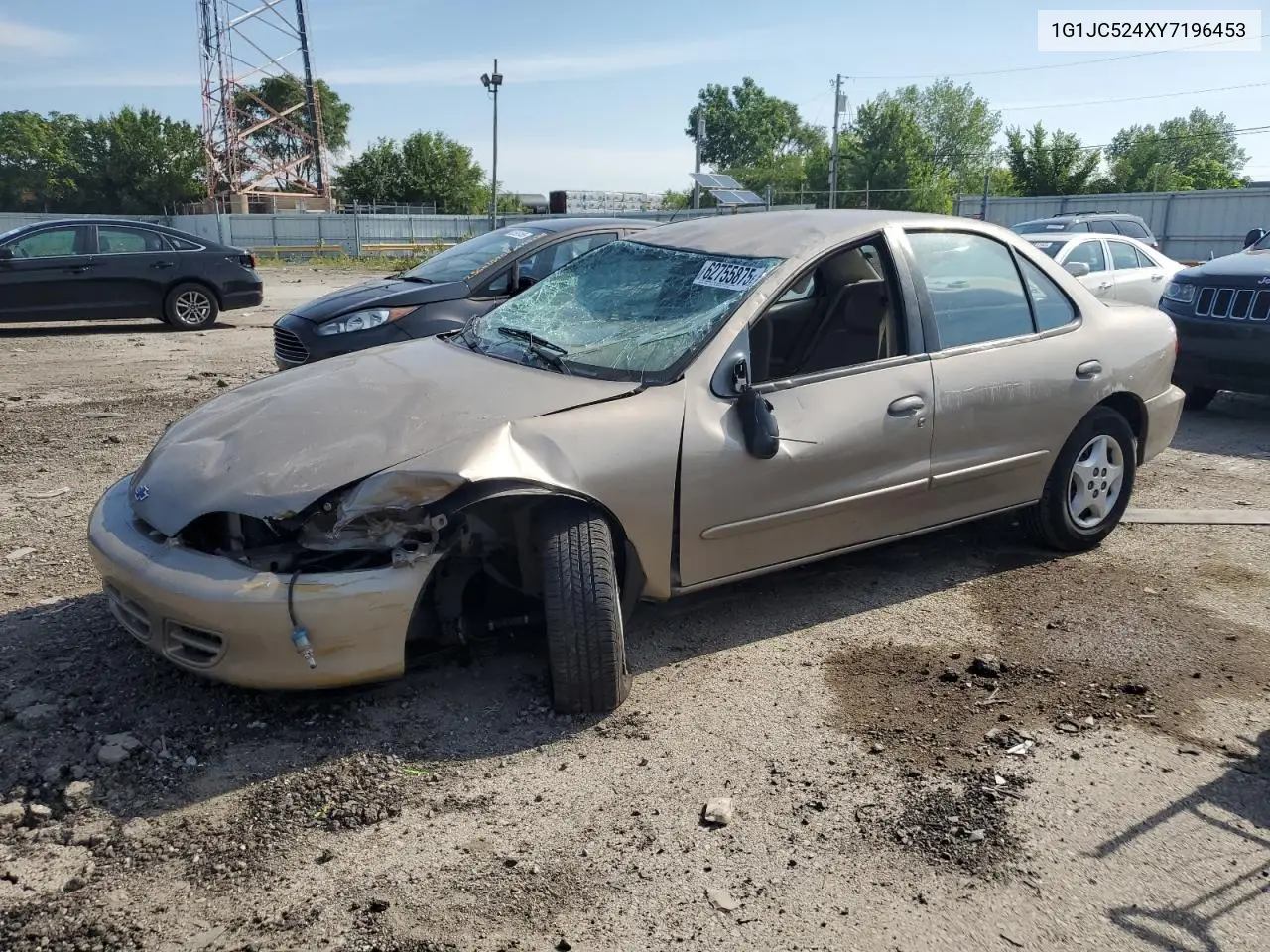 2000 Chevrolet Cavalier VIN: 1G1JC524XY7196453 Lot: 62755875