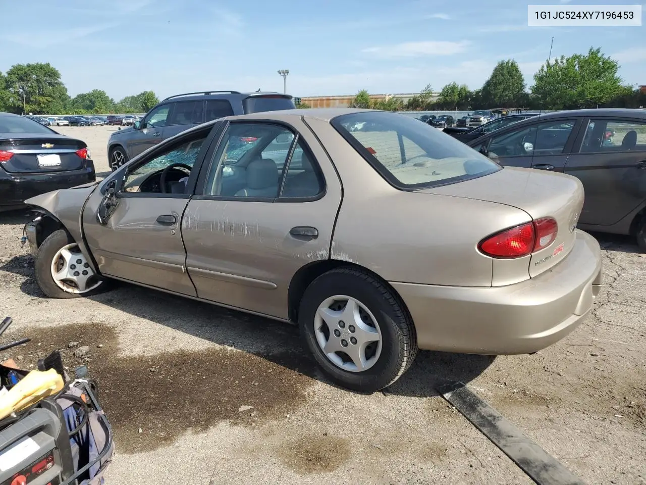 2000 Chevrolet Cavalier VIN: 1G1JC524XY7196453 Lot: 62755875