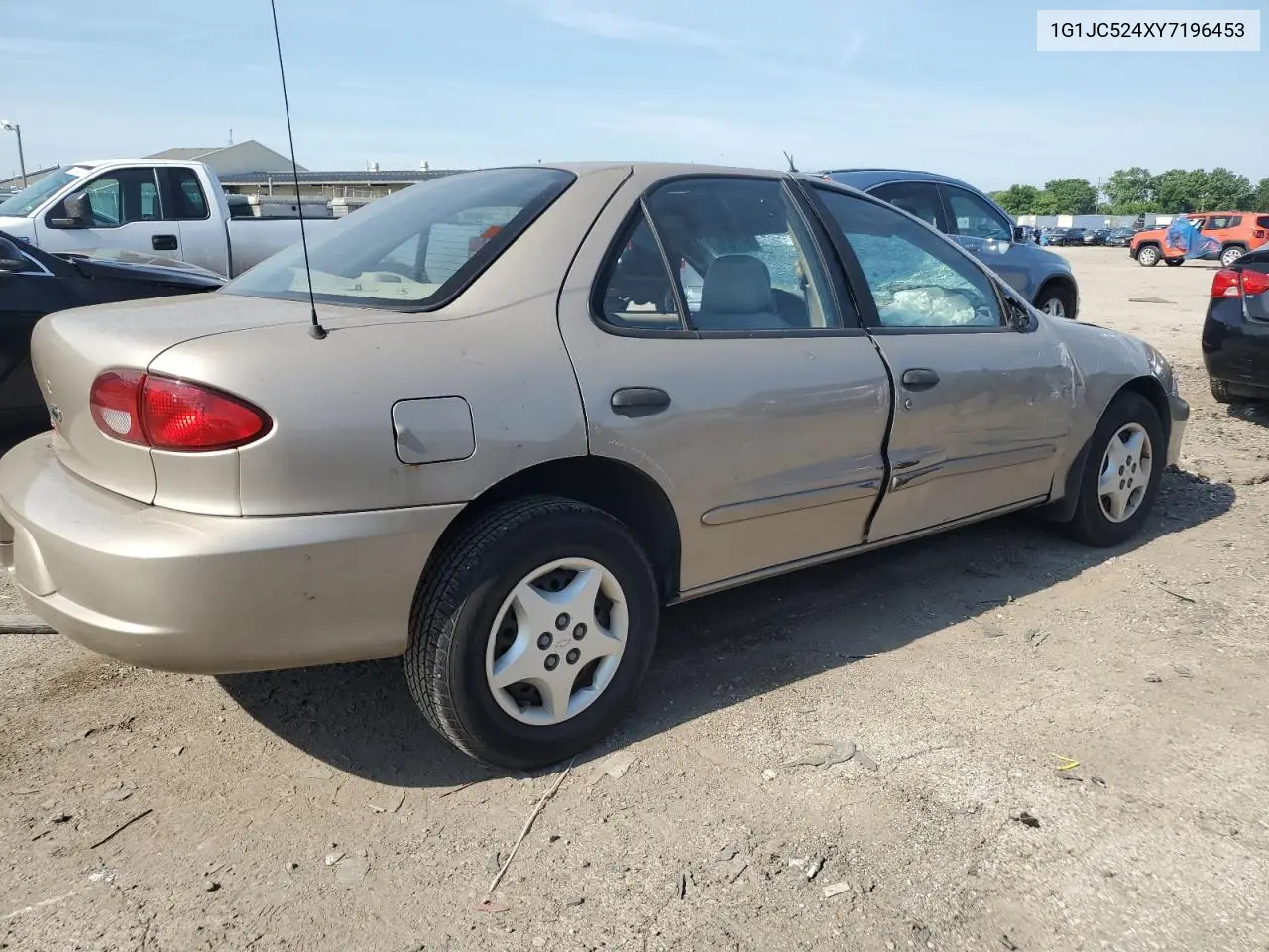 2000 Chevrolet Cavalier VIN: 1G1JC524XY7196453 Lot: 62755875