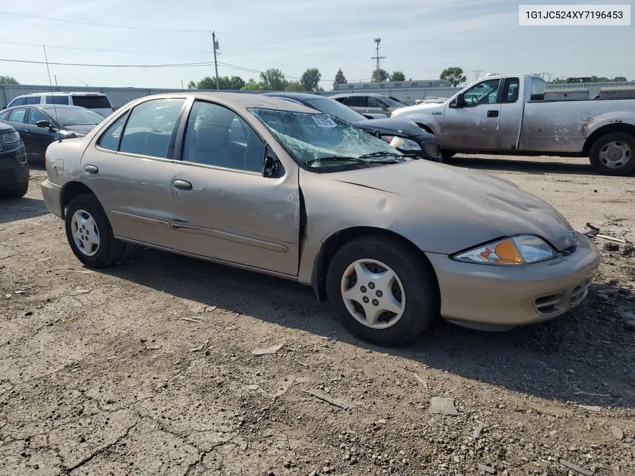 2000 Chevrolet Cavalier VIN: 1G1JC524XY7196453 Lot: 62755875