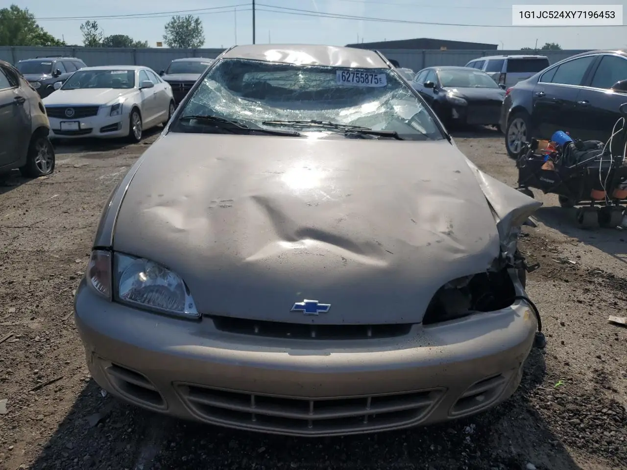 2000 Chevrolet Cavalier VIN: 1G1JC524XY7196453 Lot: 62755875