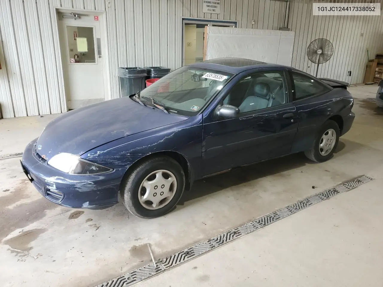 2001 Chevrolet Cavalier VIN: 1G1JC124417338052 Lot: 63578535