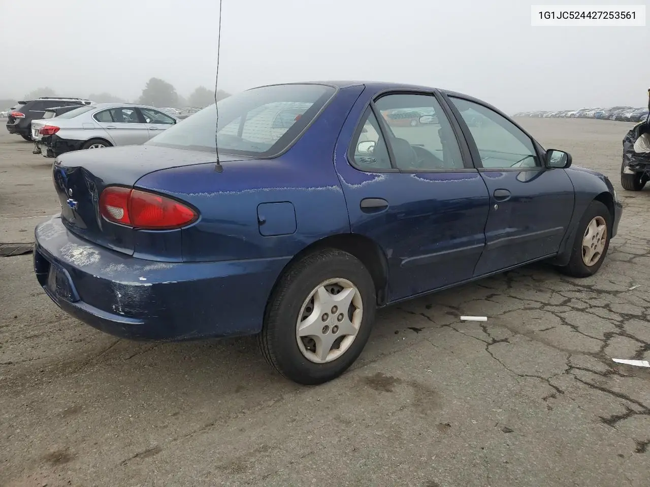 2002 Chevrolet Cavalier Base VIN: 1G1JC524427253561 Lot: 64653385