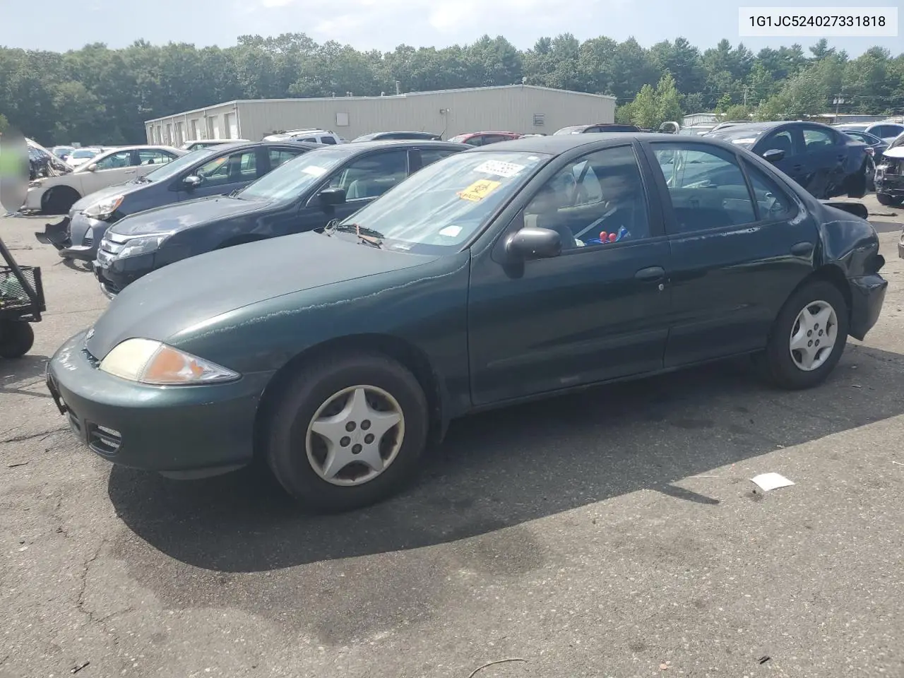 2002 Chevrolet Cavalier Base VIN: 1G1JC524027331818 Lot: 64802955