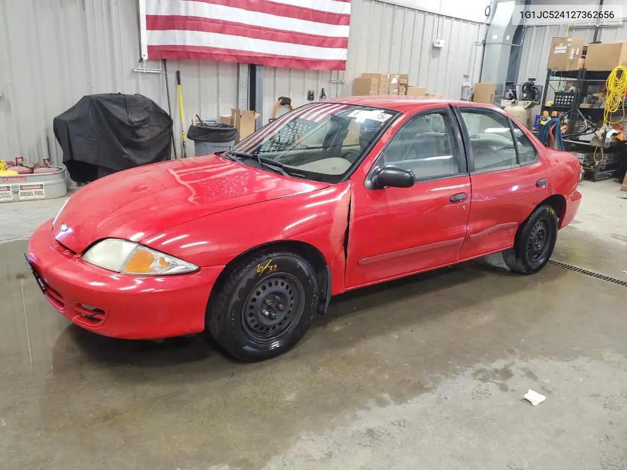 2002 Chevrolet Cavalier Base VIN: 1G1JC524127362656 Lot: 66015095