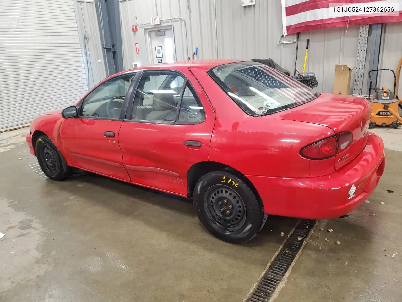 2002 Chevrolet Cavalier Base VIN: 1G1JC524127362656 Lot: 66015095