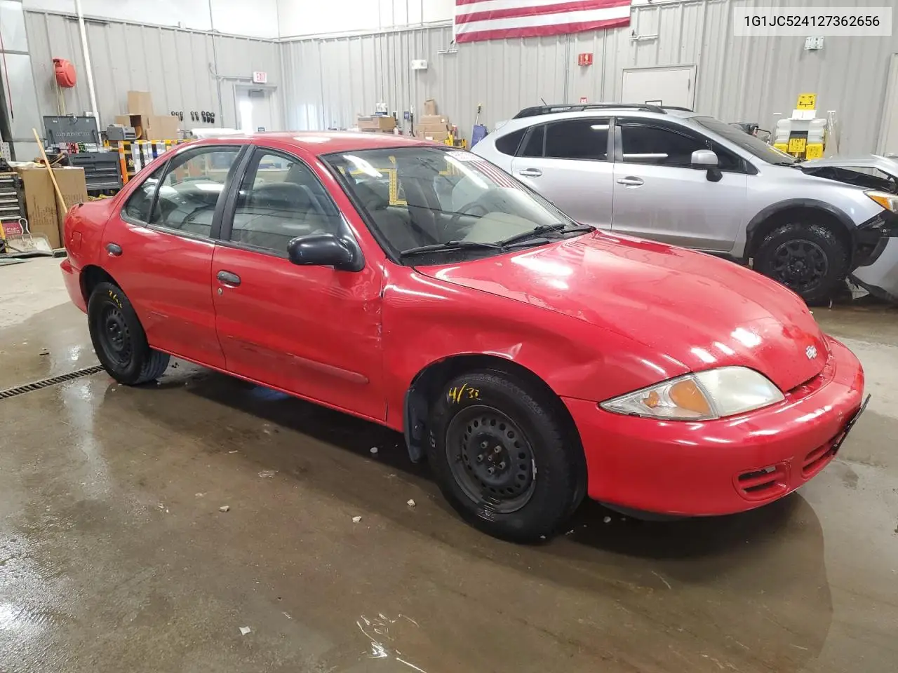 2002 Chevrolet Cavalier Base VIN: 1G1JC524127362656 Lot: 66015095