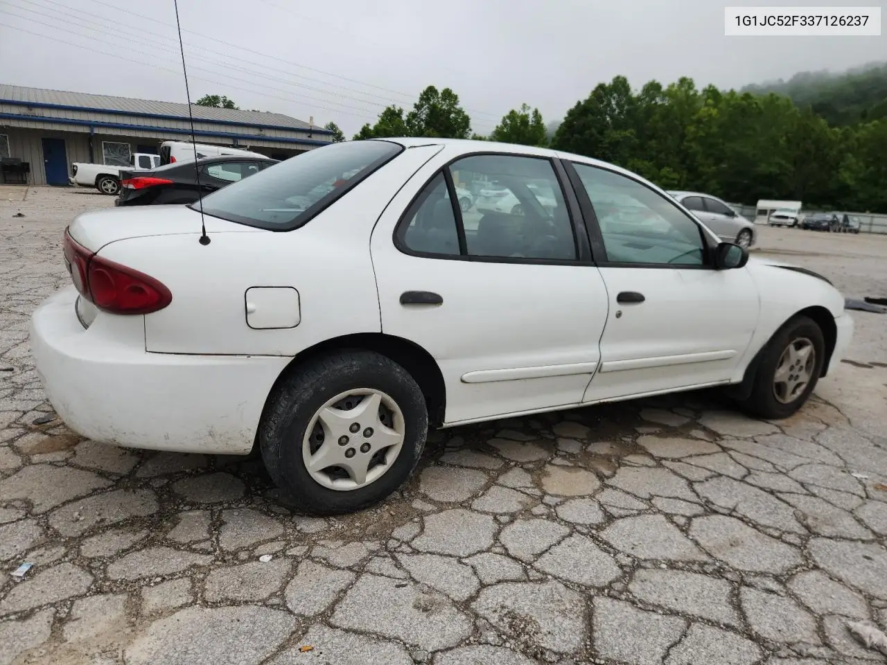 2003 Chevrolet Cavalier VIN: 1G1JC52F337126237 Lot: 62459215